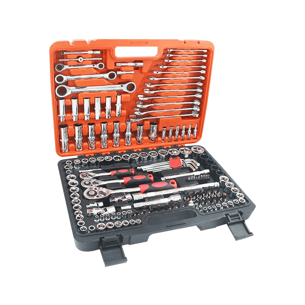 150pcs Car Repair Tool Set Ratchet Wrench Auto Repair Mechanic Toolbox Combination Socket Wrench Kit