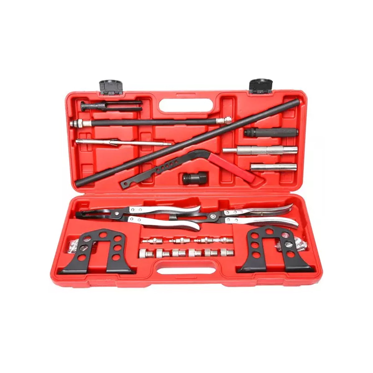 Vehicle Repair Engine Cylinder Head Universal Valve Spring Compressor Tool Kit