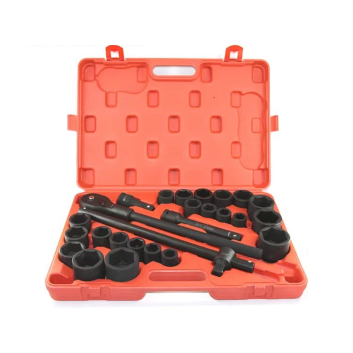 28pcs High Quality Professional Car Repair Tools Set 3/4' Impact Socket Ratchet Set For Truck