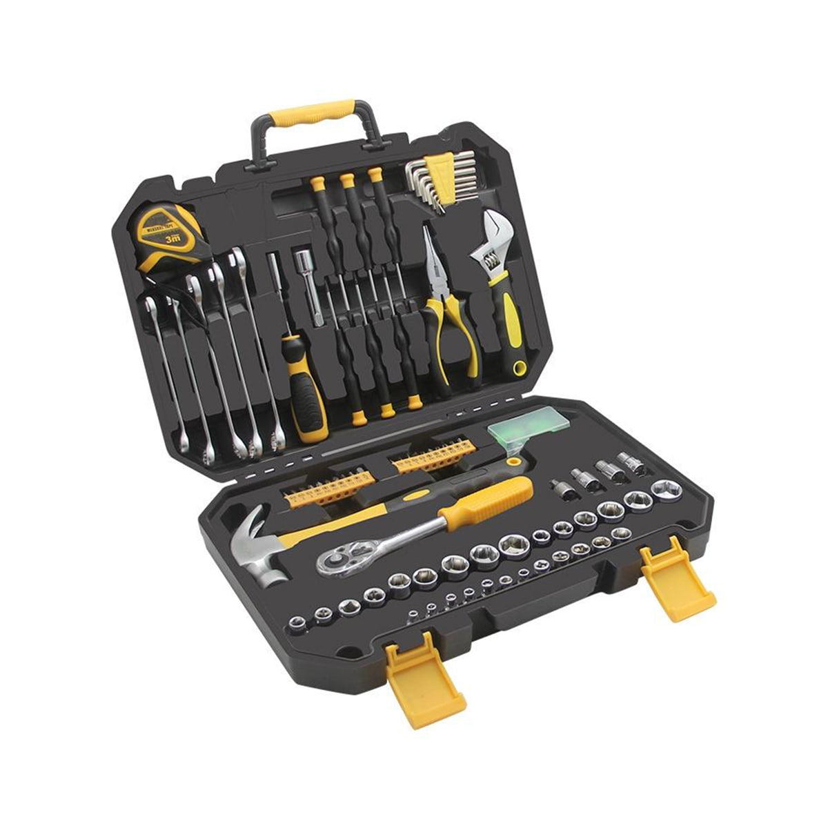 127 Pieces Socket Wrench Tool Set Household Hand Tools Kit