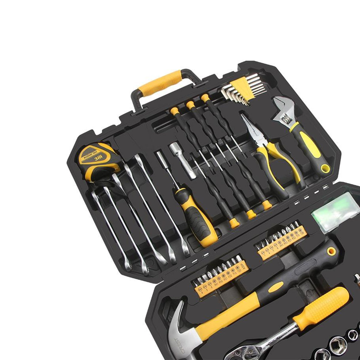 127 Pieces Socket Wrench Tool Set Household Hand Tools Kit