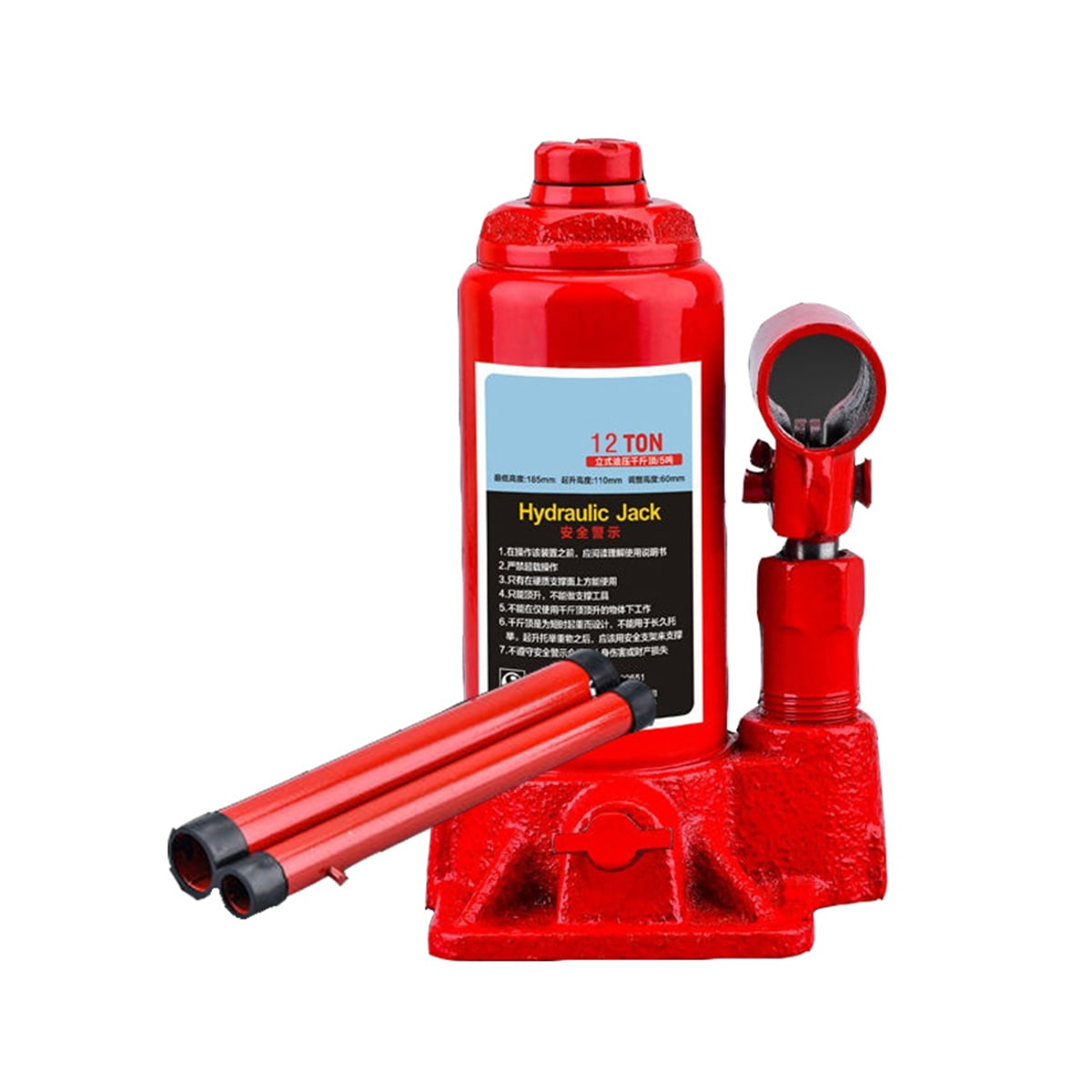 12T Auto Repair Tool Car Jacks Mini Hydraulic Bottle Jack