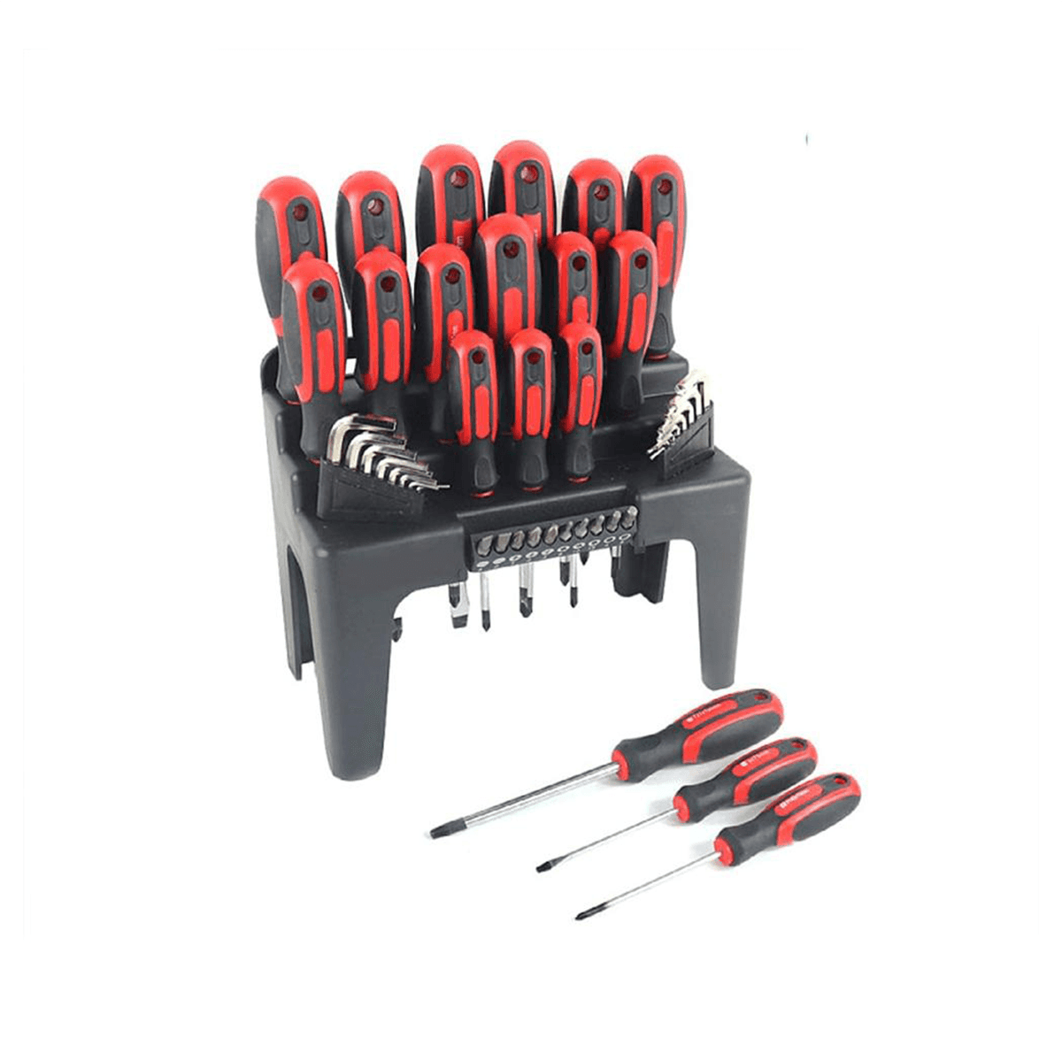 44pcs Cr-v Carbon Steel Profesional Multifunction Magnetic  Screwdriver Set with Hexagon Wrench set and Bits