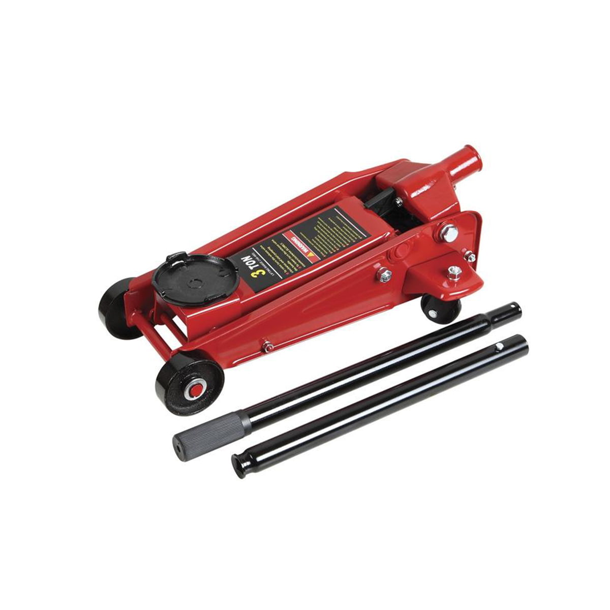 3T Hydraulic Auto Lifting Floor Jacks Set Portable Tire Replacement Kit Car Horizontal Jack