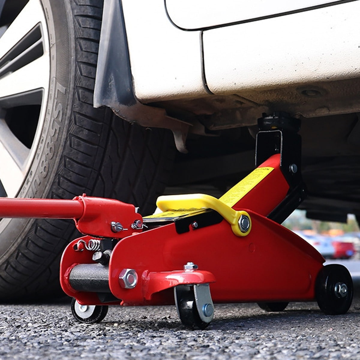 2T Professional Portable Quick Lift Car Repair Trolley Hydraulic Floor Jack